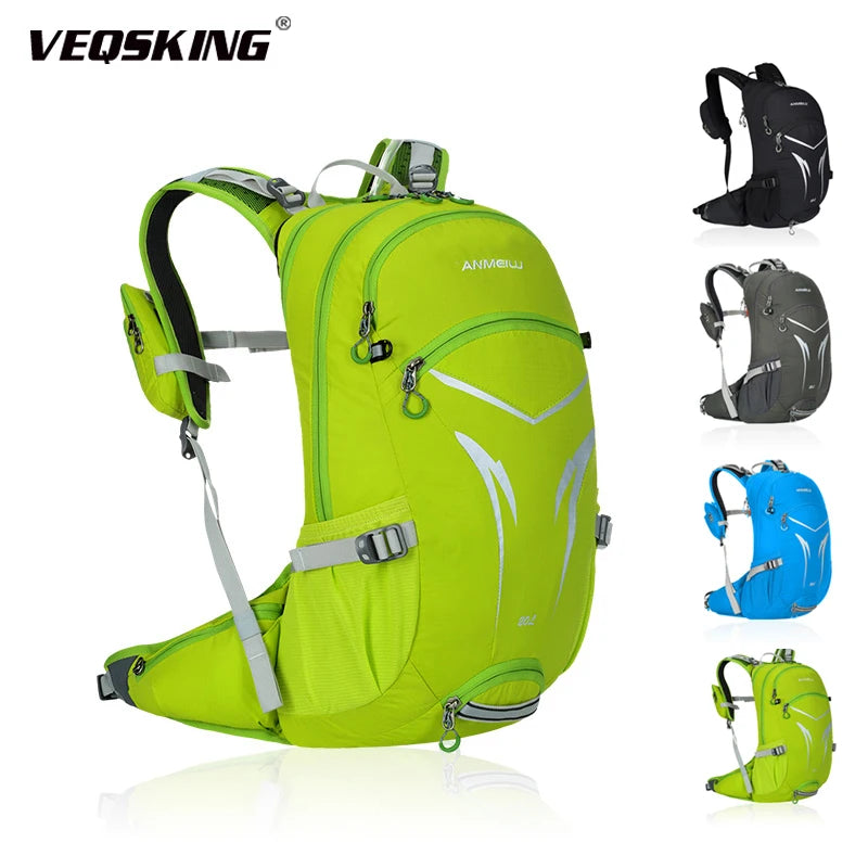 20L Hiking Trekking Backpack, Men Outdoor Sport Bag, Waterproof Climbing Hiking Rucksack Mountaineering Backpack with Rain Cover